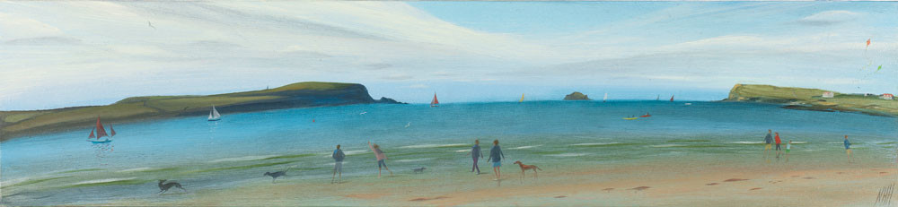 Towards the Island, Daymer bay