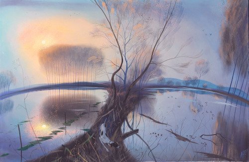 Winter Morning –  Flooded Fields