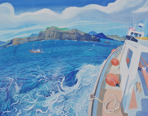 The Boat to Staffa (Fingles Cave) (1997)