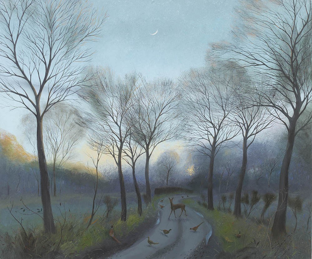 A Winter Evening near Crichel