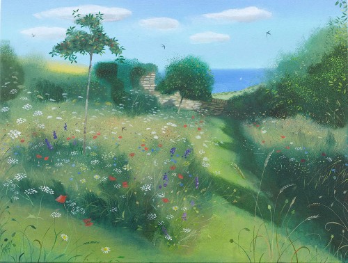 Wild Flower Orchard by the Sea