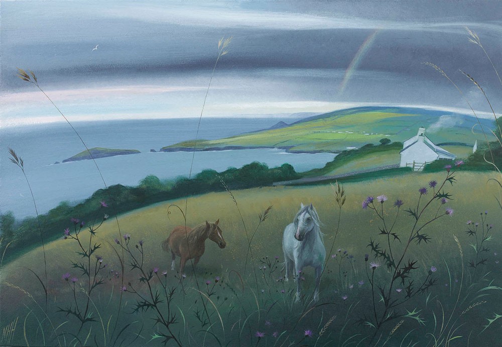 Welsh Ponies by Rock Cottage