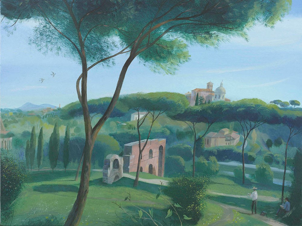 A Morning by the Palatine Hill