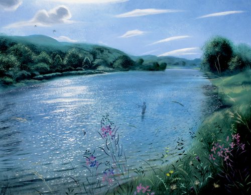 Salmon Fishing on the Spey