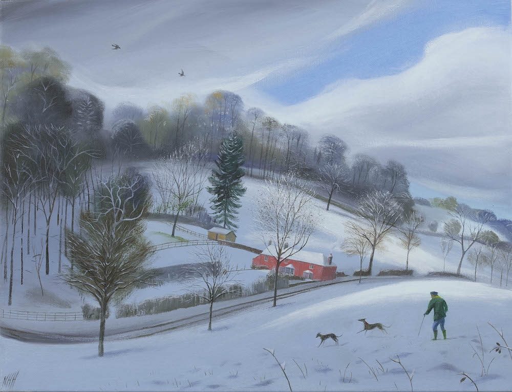 Winter Morning near Tollard Royal