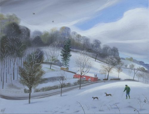 Winter Morning near Tollard Royal