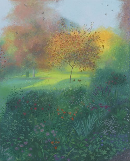 Autumn Morning in the Garden