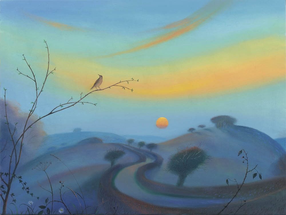 Dawn in the Quiet Spring