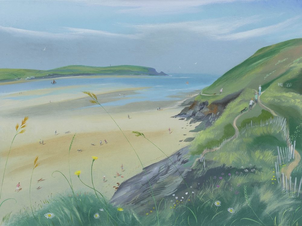 Walking back to Daymer Bay, Camel Estuary