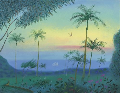 The Passing White Schooner