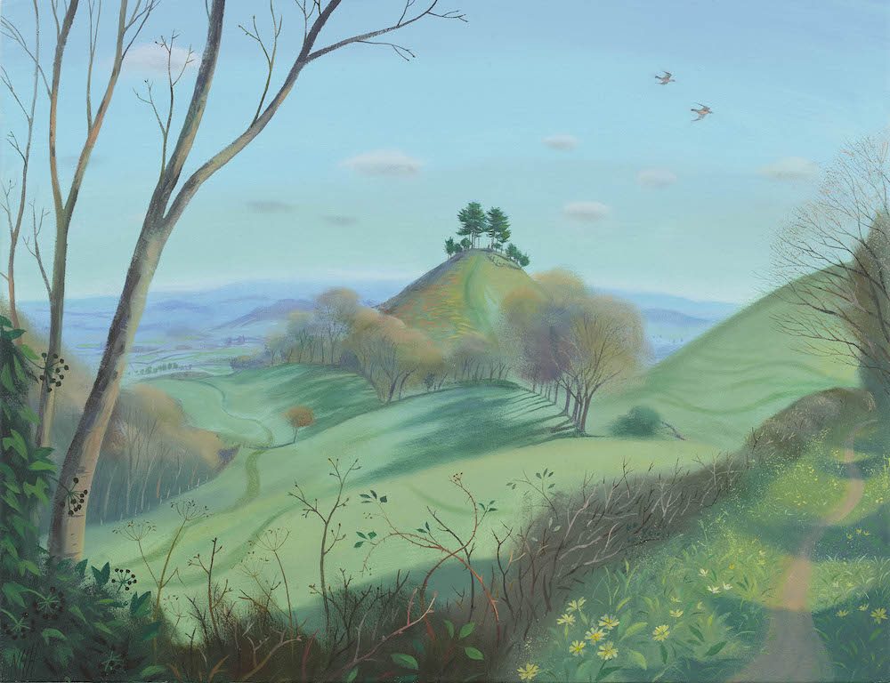 Colmer’s Hill in the Early Spring