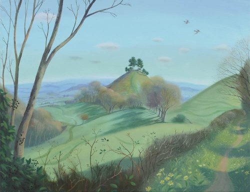 Colmer’s Hill in the Early Spring