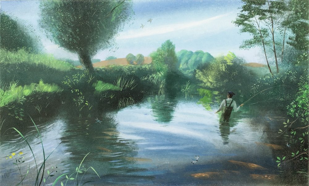 Evening Fishing on the Nadder