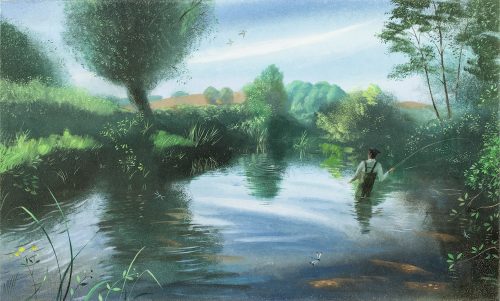 Evening Fishing on the Nadder